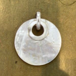 Silpada Mother of Pearl Pendant.925 Sterling Silver